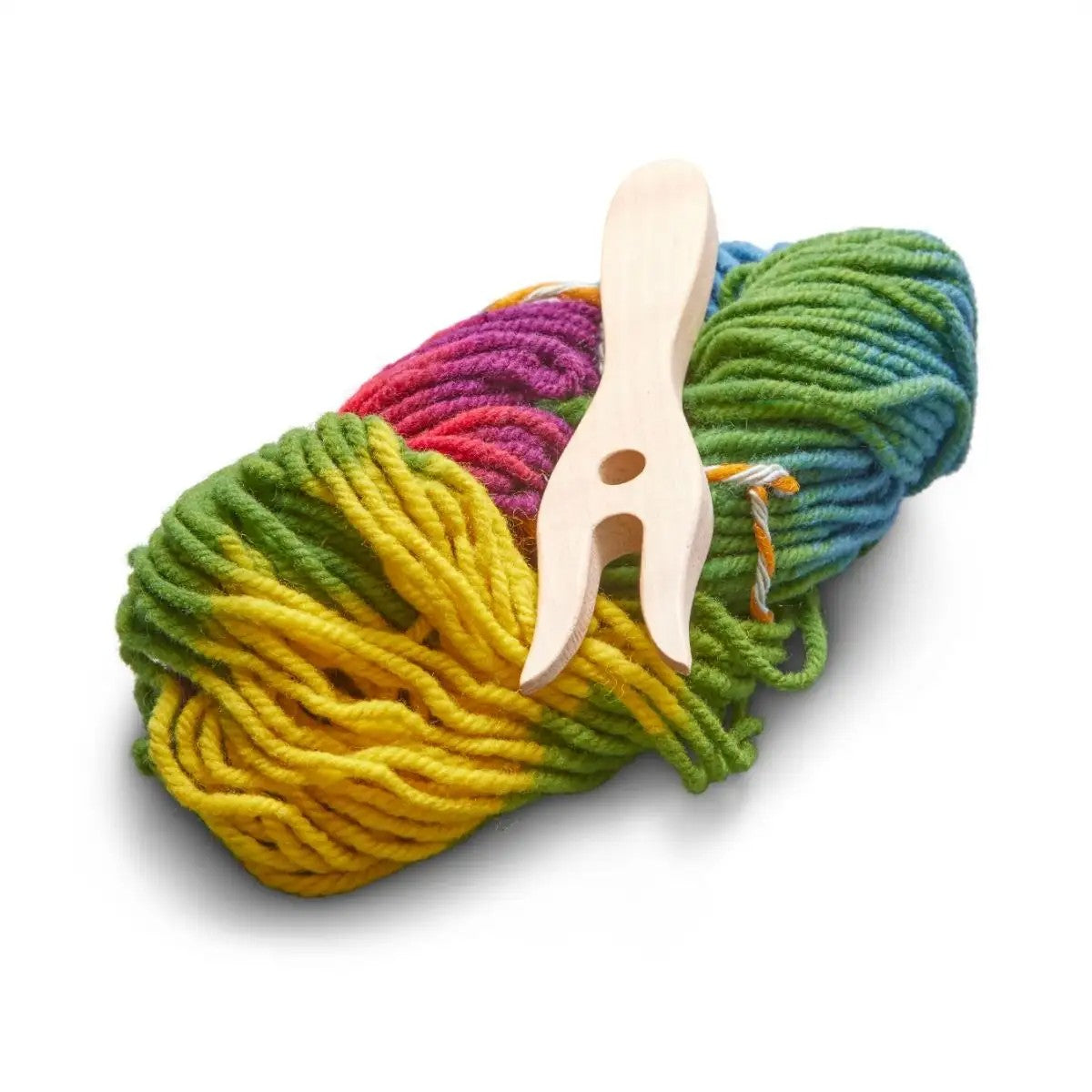 Felting Fork and Wool